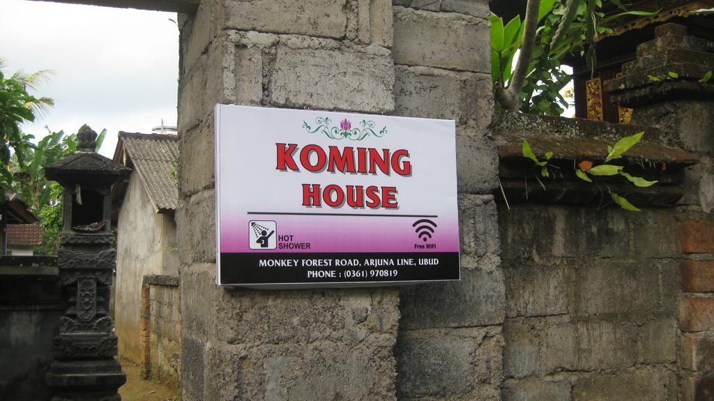 Koming House Ubud Kültér fotó